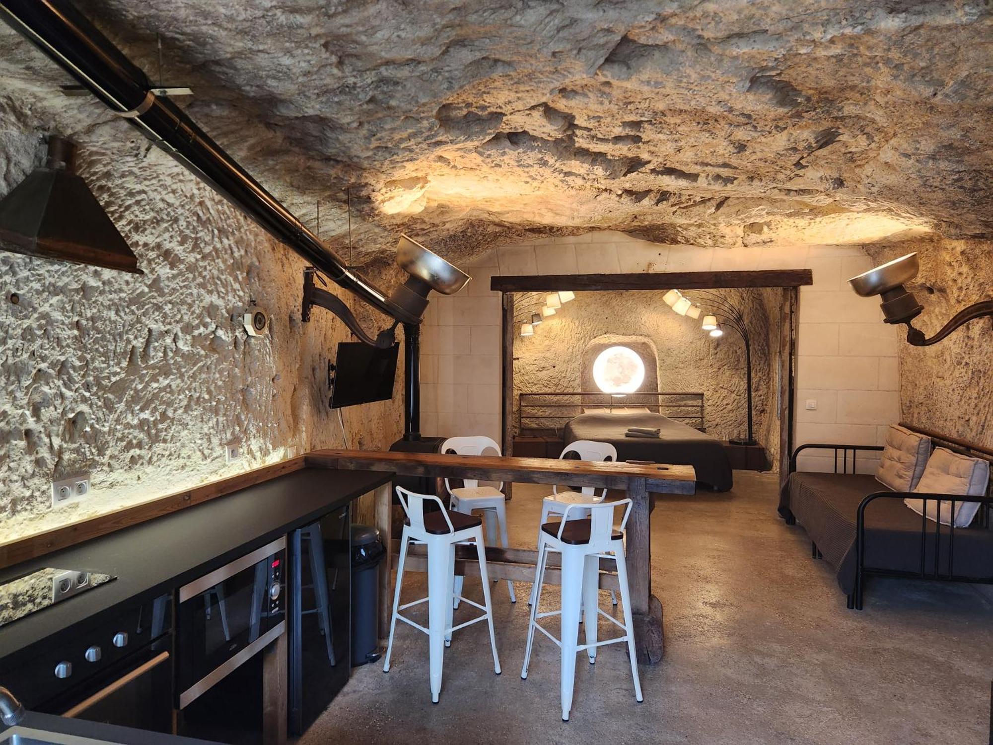 Le Cavernacle Montrichard Bagian luar foto