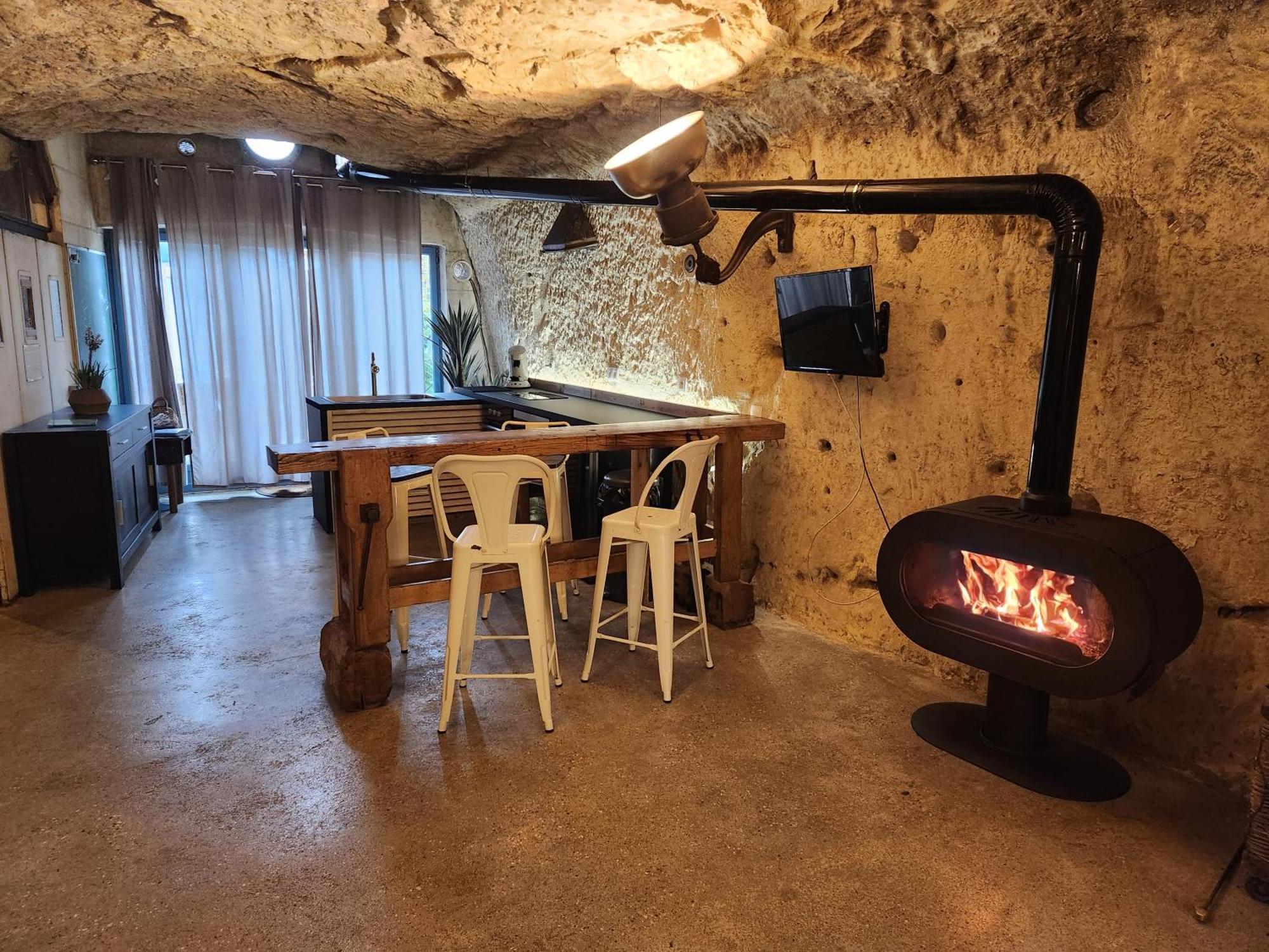 Le Cavernacle Montrichard Bagian luar foto